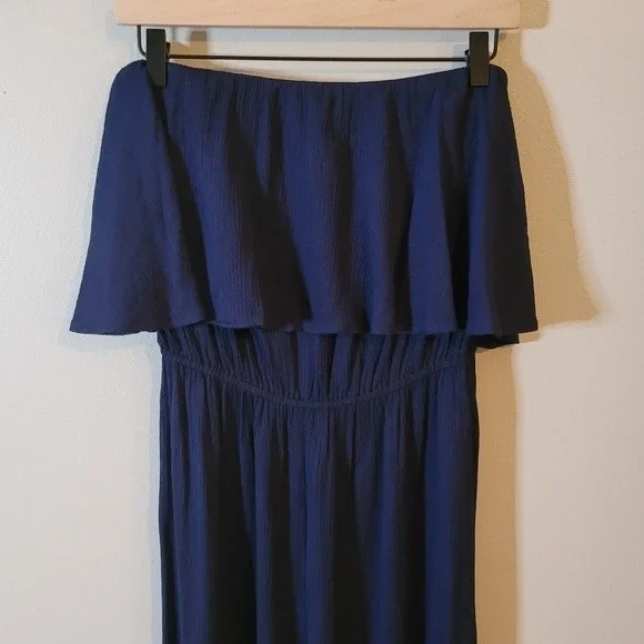 Sugar Lips Lanah Strapless Ruffle Jumpsuit | Sugarlips - Picture 3 of 13